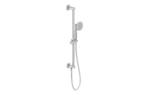 VitrA Origin Classic Hand Shower w/Slide Rail & Wall Outlet - Chrome